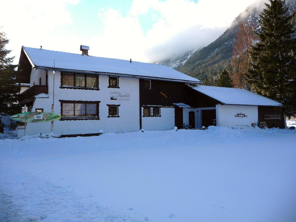 Landhaus Alpenblick Leutasch Kültér fotó